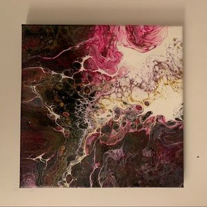 “Underground” Original Pour Painting on Canvas